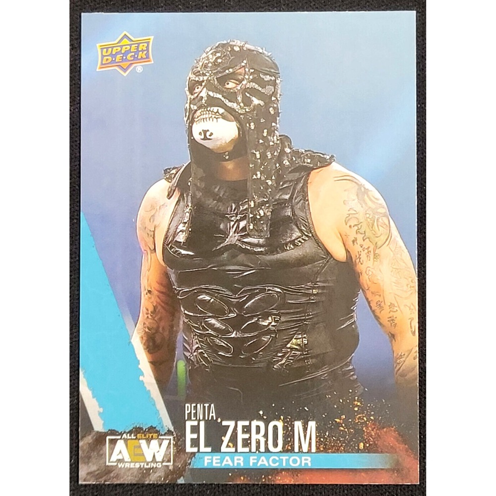 2021‎ UPPER DECK AEW PENTA EL ZERO M FINISHER SP Penta WWE